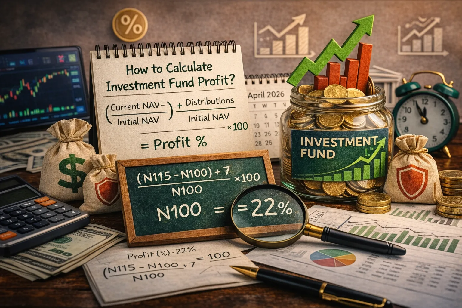 كيف تحسب نسبة الربح في صناديق الاستثمار؟ دليل مبسّط لفهم العوائد